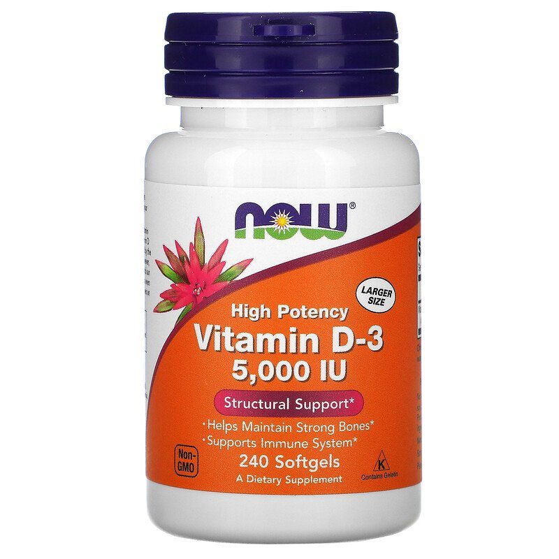 Now Foods Vitamin D-3